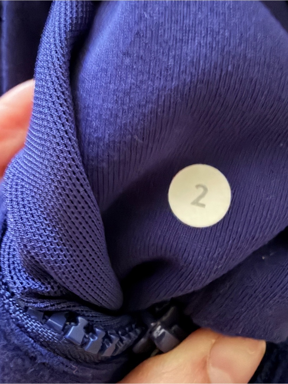 lululemon athletica Navy Blue Full-Zip Define Jacket - Picture 3 of 3
